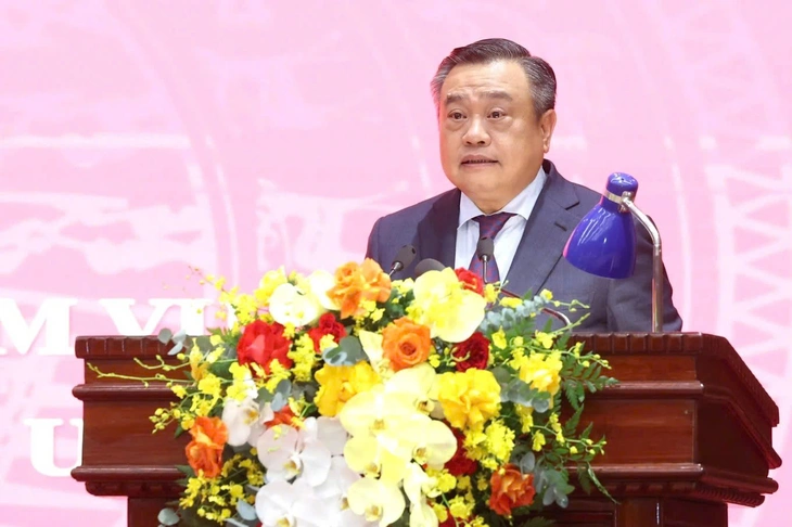 Ông Trần Sỹ Thanh: Sẽ luôn hướng về Hà Nội, đóng góp trí tuệ để chung tay phát triển thủ đô - Ảnh 2.