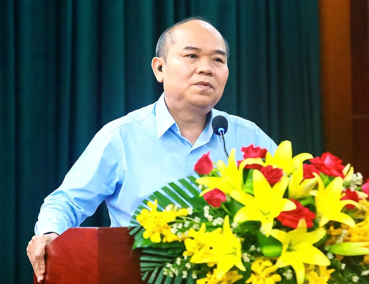 Chánh Thanh tra TP.HCM Trần Văn Bảy: 'Phòng chống lãng phí gặp khó với đất công' - Ảnh 1.