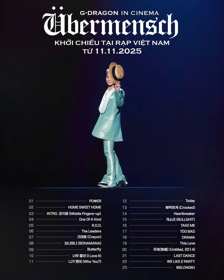 Phim concert của G-DRAGON thống trị phòng vé - Ảnh 3.