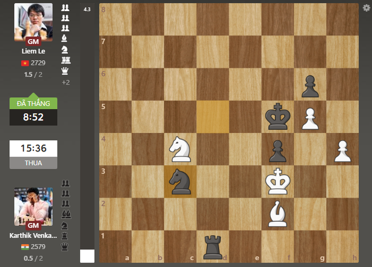 Lê Quang Liêm có trận thắng lịch sử tại World Cup cờ vua 2025 - Ảnh 4.