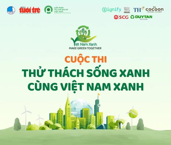 Cuộc thi Thử thách sống xanh: Sức sáng tạo bùng nổ từ cộng đồng - Ảnh 1.
