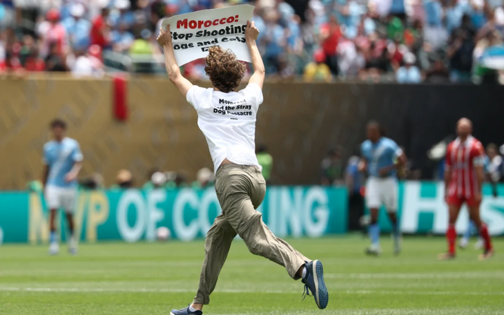 Ronaldo ‘thi triển võ thuật’ nhận thẻ đỏ trực tiếp ở vòng loại World Cup - Ảnh 3.