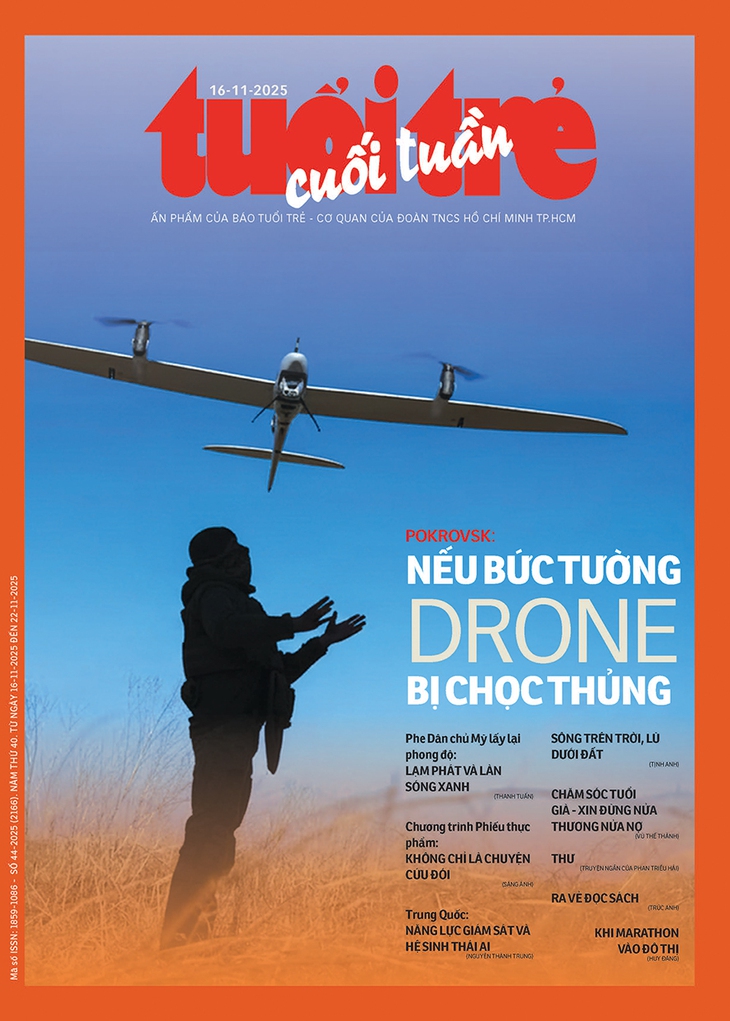 Tuổi Trẻ Cuối Tuần số 44-2025: Pokrovsk - Nếu bức tường drone bị chọc thủng - Ảnh 1.