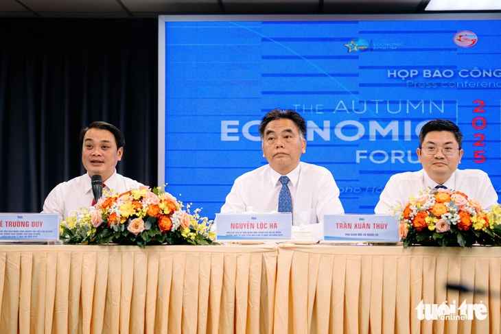 Diễn đàn Kinh tế mùa thu 2025 quảng bá năng lực kinh tế của TP.HCM mới ra thế giới - Ảnh 1.