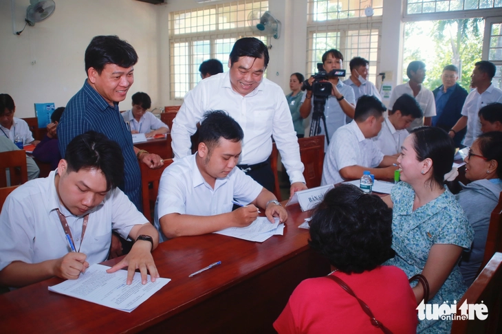 Xã cửa ngõ TP.HCM áp dụng chuyển đổi số chi trả bồi thường dự án cao tốc TP.HCM - Mộc Bài - Ảnh 1.