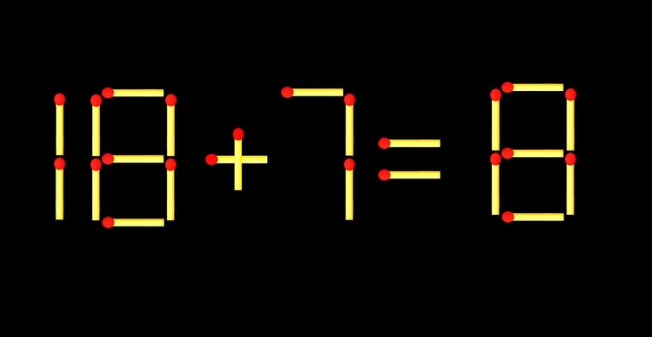 Thử tài IQ: Di chuyển một que diêm để 15-18=9 thành phép tính đúng - Ảnh 2.