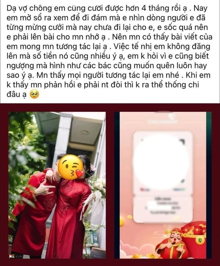 tiền mừng cưới - Ảnh 1.