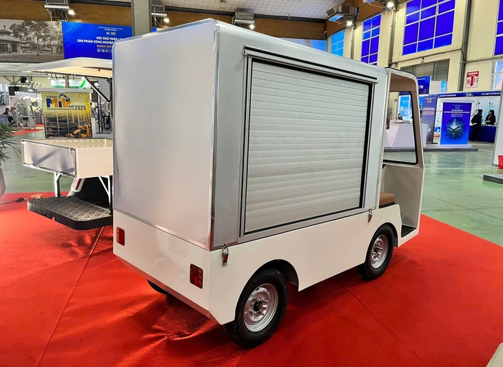 Thêm một concept xe tải điện sản xuất bởi người Việt: Giá dự kiến 35 triệu đồng, chạy tối đa 70km/sạc- Ảnh 2. xe điện - Ảnh 2.
