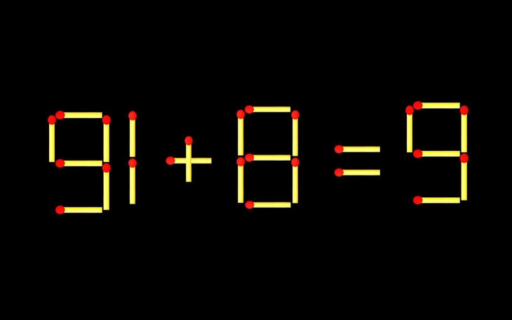 Thử tài IQ: Di chuyển một que diêm để 86+11=7 thành phép tính đúng - Ảnh 11.