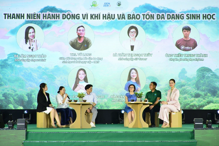 Hoa hậu Bảo Ngọc cùng hành động vì khí hậu và bảo tồn đa dạng sinh học - Ảnh 2. Bảo Ngọc - Ảnh 2.