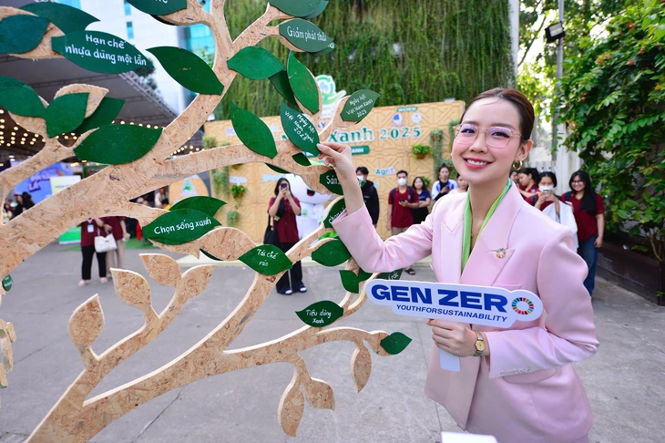 Hoa hậu Bảo Ngọc cùng hành động vì khí hậu và bảo tồn đa dạng sinh học - Ảnh 2. Hoa hậu Bảo Ngọc kêu gọi cùng hành động vì khí hậu và bảo tồn đa dạng sinh học - Ảnh 3.
