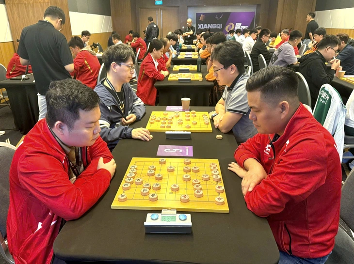 Lại Lý Huynh bất lực nhìn cờ tướng Trung Quốc thâu tóm huy chương - Ảnh 1.