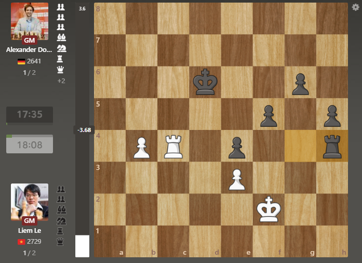 Xem lại ván đấu Lê Quang Liêm thủ hòa ngoạn mục tại vòng 5 World Cup cờ vua - Ảnh 4.
