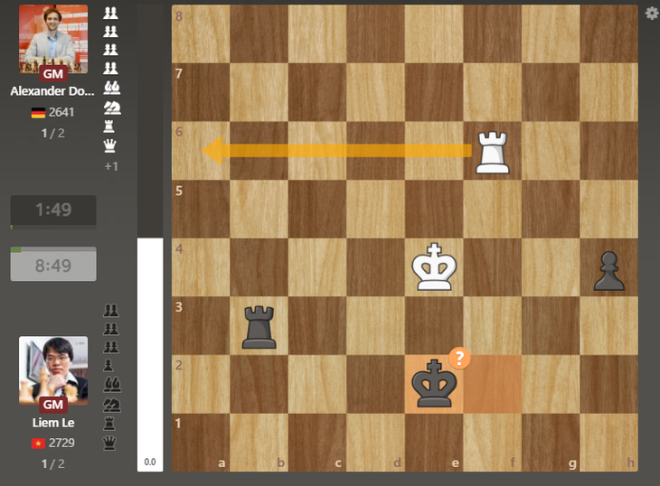 Xem lại ván đấu Lê Quang Liêm thủ hòa ngoạn mục tại vòng 5 World Cup cờ vua - Ảnh 6.