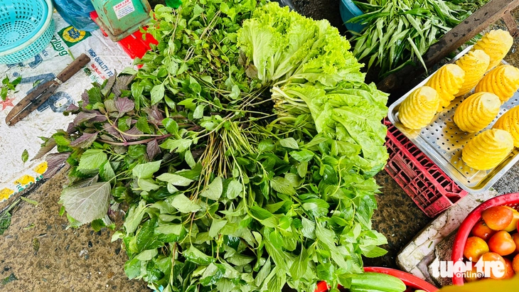 Giá rau xanh, bầu, mướp... ở miền Tây tăng cao vì mùa nước nổi làm đứt vụ - Ảnh 2.