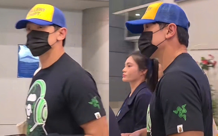 Bi Rain đến Việt Nam, che kín mặt nhưng vẫn vẫy fan nhiệt tình - Ảnh 1.