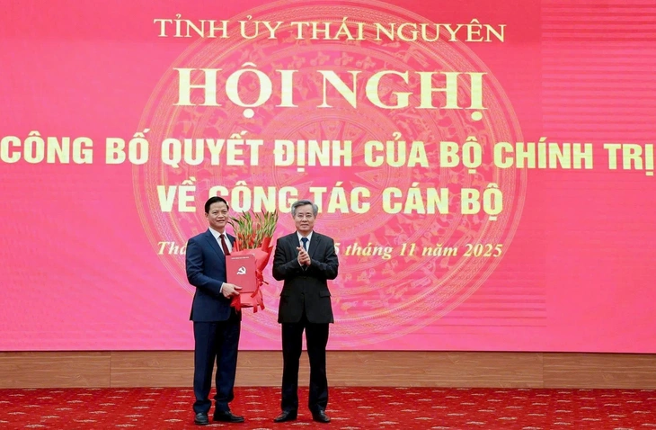 Ông Vương Quốc Tuấn làm Phó bí thư Tỉnh ủy Thái Nguyên - Ảnh 1. Ông Vương Quốc Tuấn làm Phó bí thư Tỉnh ủy Thái Nguyên - Ảnh 1.