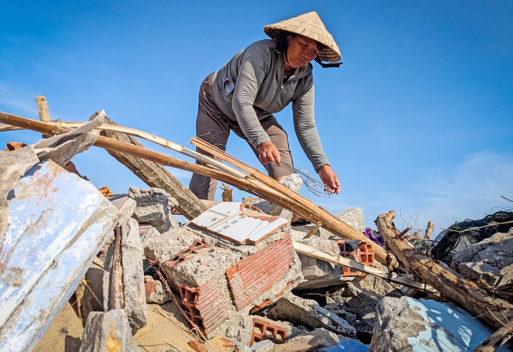 Tái thiết những ngôi làng nơi đầu sóng gió - Ảnh 1. cơn bão - Ảnh 1.