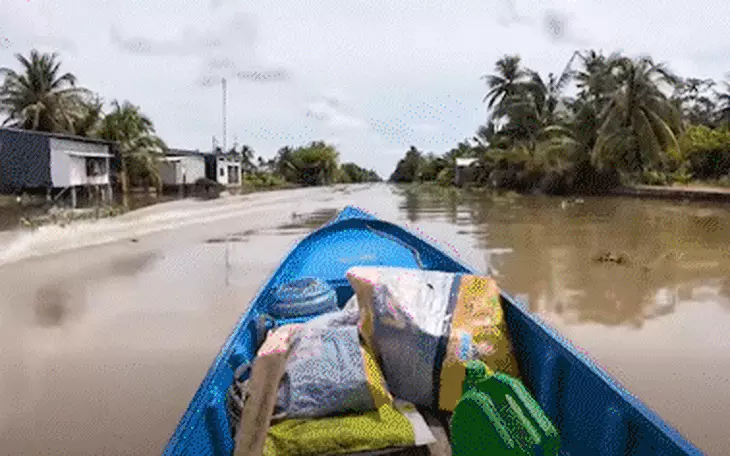 Mực nước đầu nguồn Đồng bằng sông Cửu Long thấp hơn tháng 10 khoảng 1,2m   - Ảnh 2.