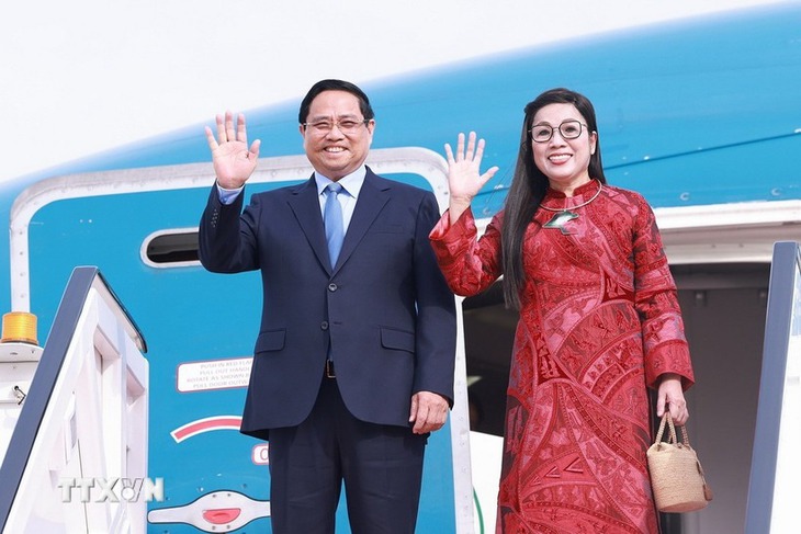 Thủ tướng Phạm Minh Chính bắt đầu chuyến thăm Kuwait - Ảnh 1. Thủ tướng Phạm Minh Chính - Ảnh 1.