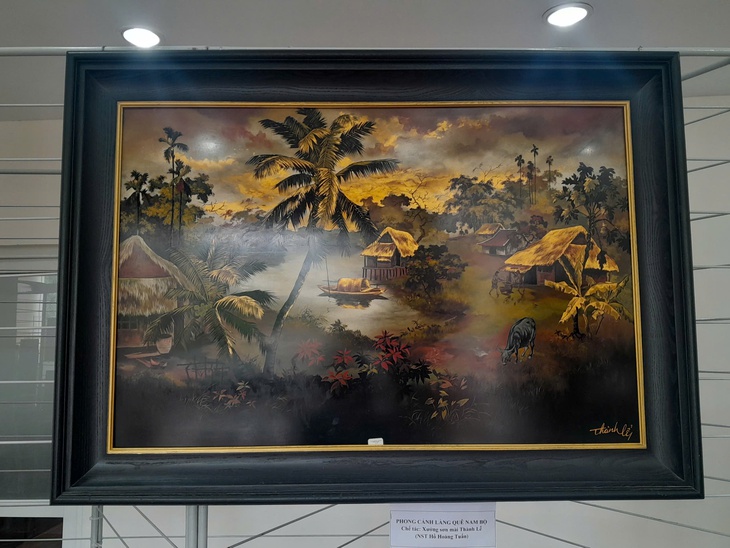 Nghệ thuật sơn mài góp phần giữ gìn giá trị nghề truyền thống - Ảnh 5. sơn mài - Ảnh 6.