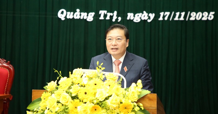 Ông Lê Hồng Vinh được bầu làm Chủ tịch UBND tỉnh Quảng Trị - Ảnh 1.