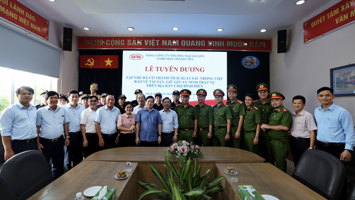 Chợ đầu mối Bình Điền: Đảm bảo an ninh, an toàn vận hành xây dựng mô hình chợ văn minh - hiện đại - Ảnh 5.