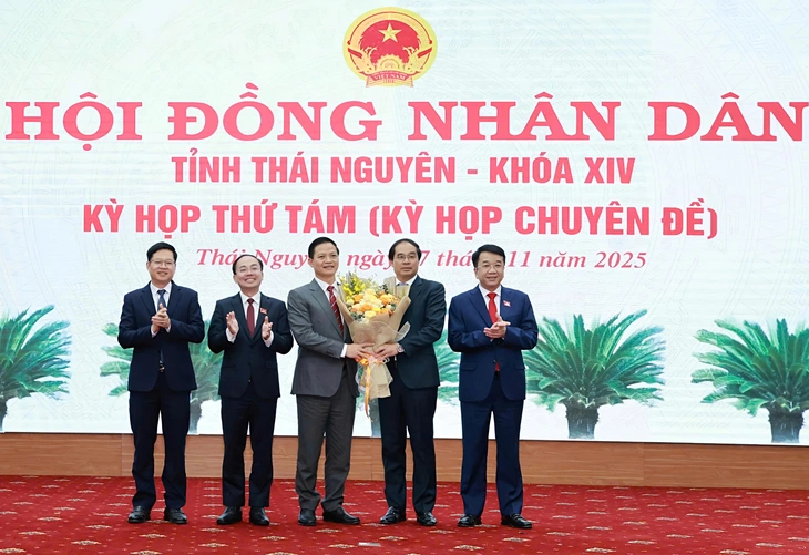 Ông Vương Quốc Tuấn làm Chủ tịch UBND tỉnh Thái Nguyên - Ảnh 1. Vương Quốc Tuấn - Ảnh 1.