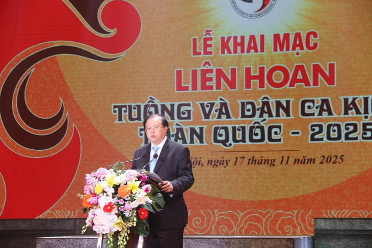 Liên hoan Tuồng và Dân ca kịch toàn quốc - Ảnh 1.