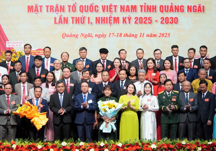 Ông U Huấn tái đắc cử Chủ tịch Ủy ban Mặt trận Tổ quốc Việt Nam tỉnh Quảng Ngãi - Ảnh 2.