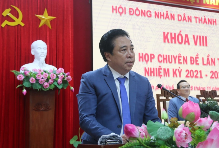 Ông Nguyễn Khắc Toàn được bầu giữ chức Chủ tịch UBND TP Huế - Ảnh 1.