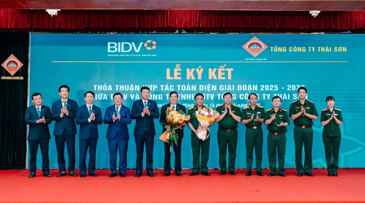 BIDV và Tổng công ty Thái Sơn ký kết hợp tác toàn diện - Ảnh 2.