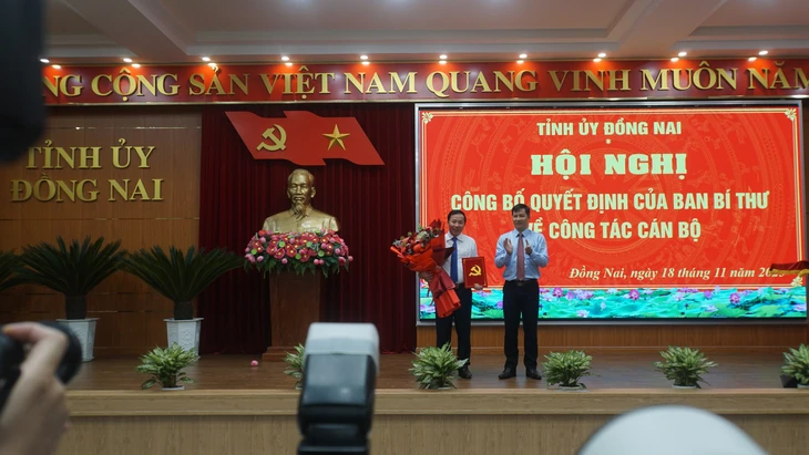 Ông Nguyễn Văn Út giữ chức Phó bí thư Tỉnh ủy Đồng Nai - Ảnh 2.