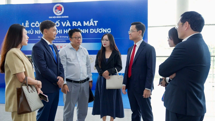 Doanh nhân trẻ TP.HCM hợp nhất, ra mắt chi hội Bình Dương - Ảnh 1.