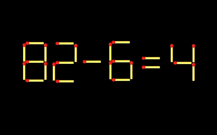 Thử tài IQ: Di chuyển một que diêm để 81+6=19 thành phép tính đúng - Ảnh 7.