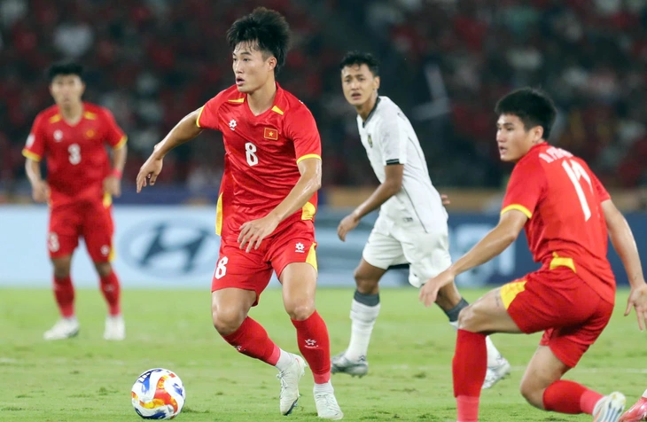 U22 Việt Nam 'ngồi trên lửa' - Ảnh 1. U22 Việt Nam - Ảnh 1.