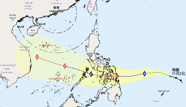 bão Kalmaegi - Ảnh 1.