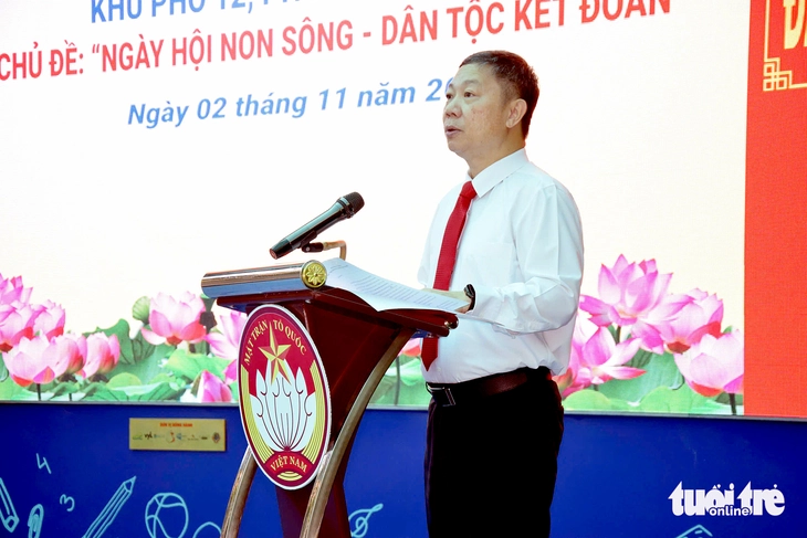 Khu phố 'không hộ nghèo' của phường Phú Định đăng ký 3 mô hình chào mừng đại hội Mặt trận Tổ quốc - Ảnh 2.