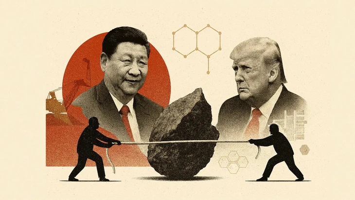 Thỏa thuận đất hiếm Mỹ - Trung: Đình chiến chiến lược - Ảnh 1. đất hiếm - Ảnh 1.