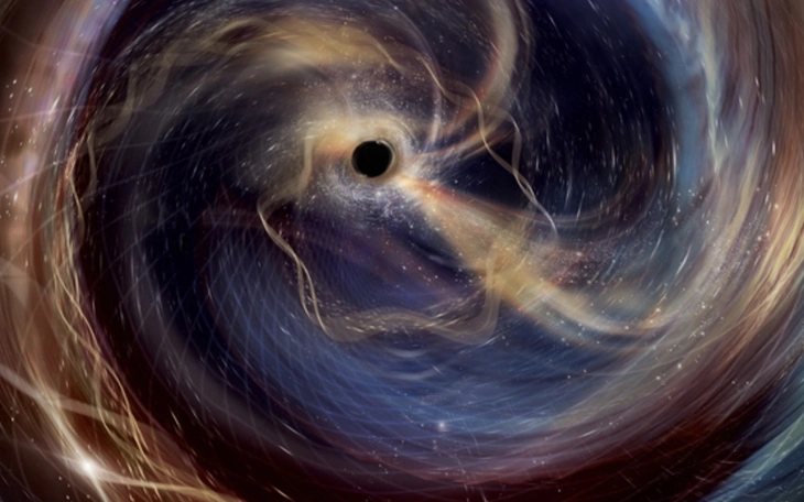 Hố đen tiếp tục 'ợ hơi' nhiều năm sau khi nghiền nát một ngôi sao - Ảnh 2.