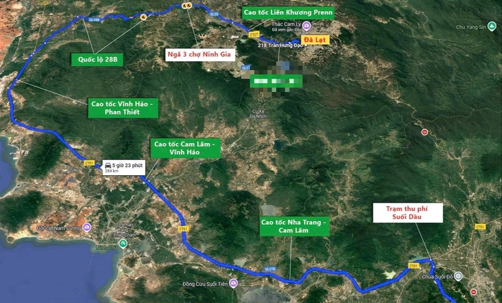 Đường vào Đà Lạt ra sao khi đèo Mimosa đứt gãy, Prenn - D’Ran - Khánh Lê tạm dừng? - Ảnh 3.