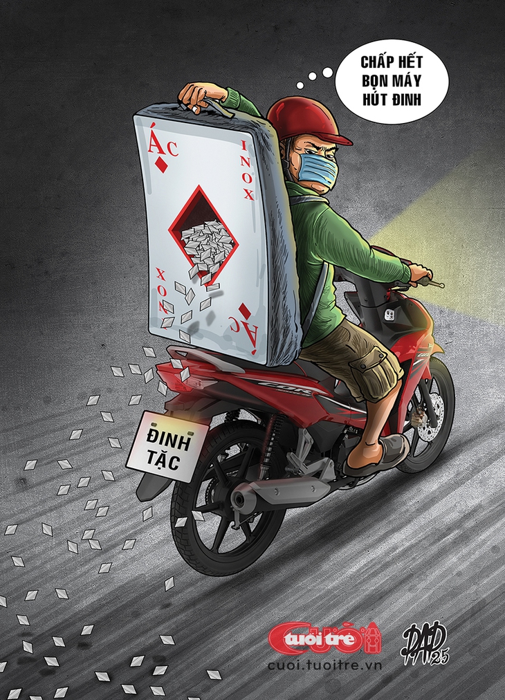 Ác như đinh tặc 'át rô' - Ảnh 1.