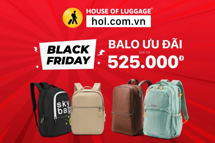 Săn vali hàng hiệu dịp Black Friday giảm đến 50% tại House Of Luggage - Ảnh 4.
