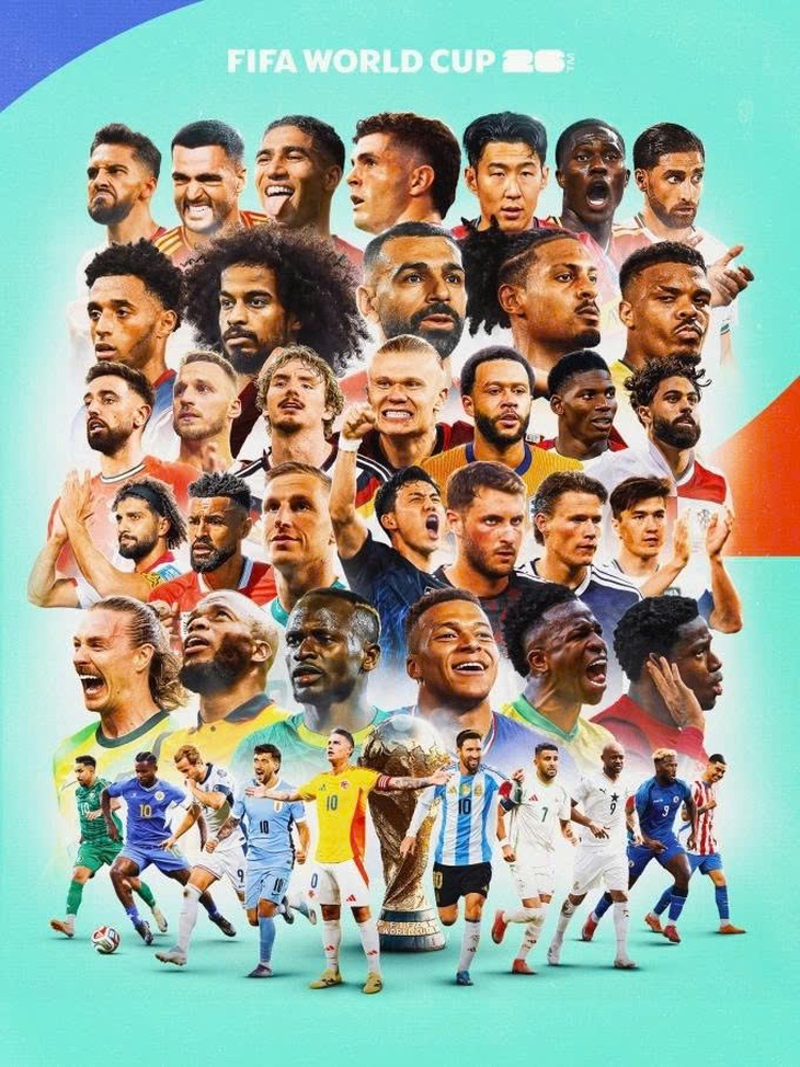 FIFA xóa poster World Cup 2026 gây tranh cãi vì 'bỏ quên' Ronaldo - Ảnh 1.