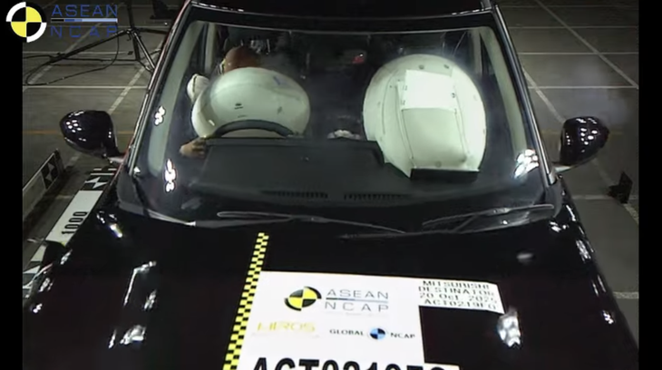 Mitsubishi Destinator được 5 sao an toàn, đạt điểm cao cho cả mục bảo vệ người đi xe máy - Ảnh 4.