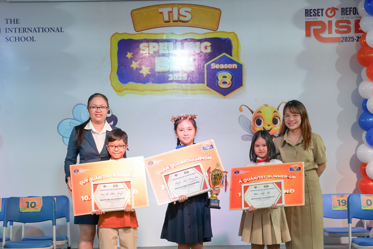 TIS spelling bee - Ảnh 1.