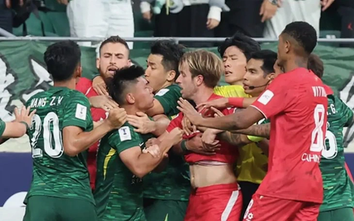 Đình Bắc tỏa sáng giúp CLB Công An Hà Nội ngược dòng thắng Beijing Guoan - Ảnh 3.