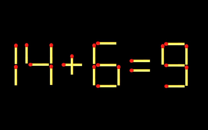 Thử tài IQ: Di chuyển một que diêm để 14+8=6 thành phép tính đúng - Ảnh 8.