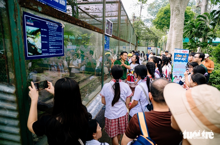 Cùng học sinh khám phá Thảo cầm viên: Bài học khoa học về bảo tồn thiên nhiên - Ảnh 2.