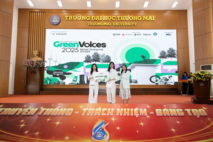 Sinh viên thi hùng biện Green Voices: 'Người dùng không phải lo ngại về xe điện' - Ảnh 3.